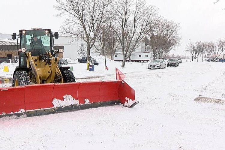 snow removal service from Earth Development