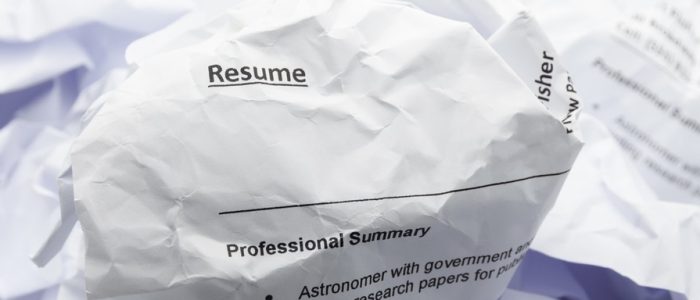 Job Hunting with a New Resume